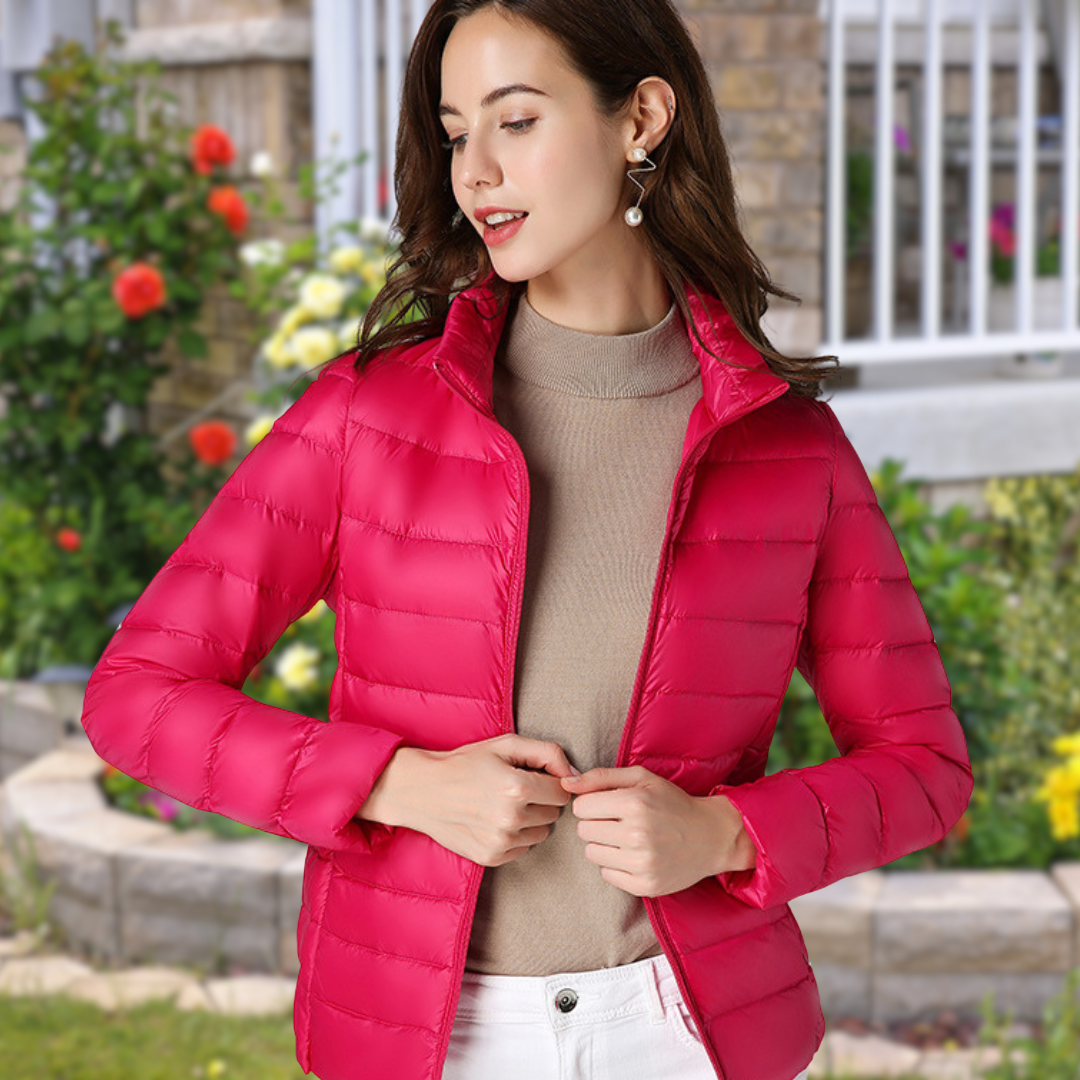 Seraphina | White Down Waterproof Jacket