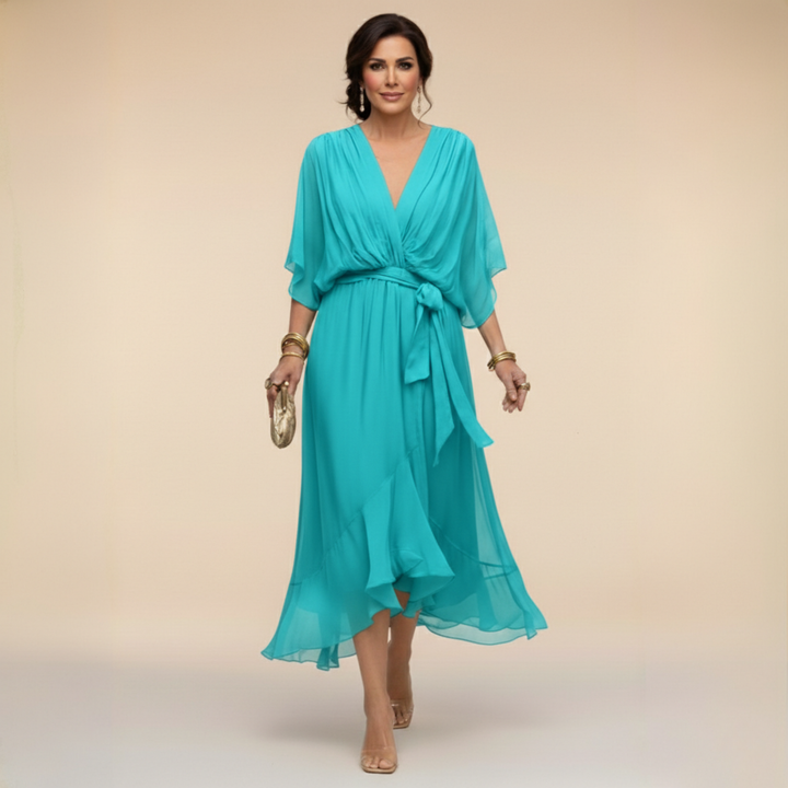 Marta™ – Elegant Flowing Chiffon Dress