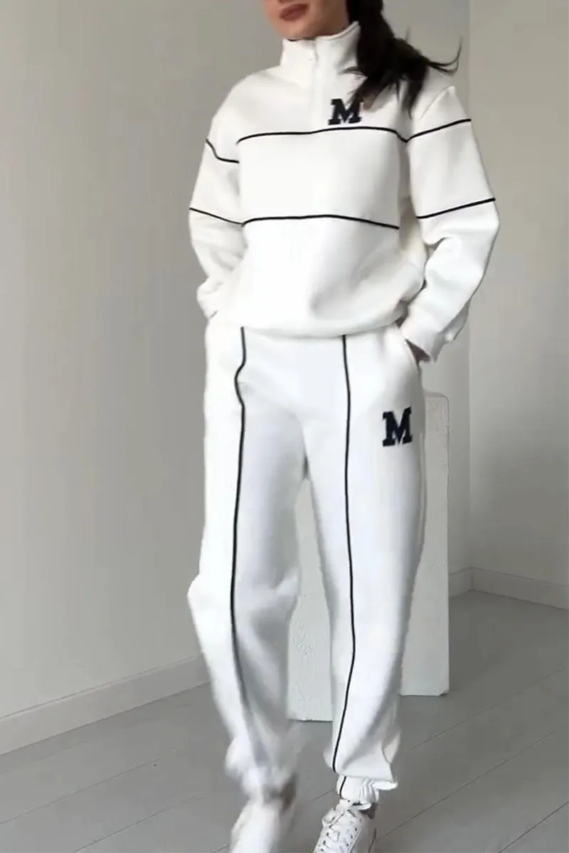 DESIREE – SPORTY ZIP LOUNGE SET