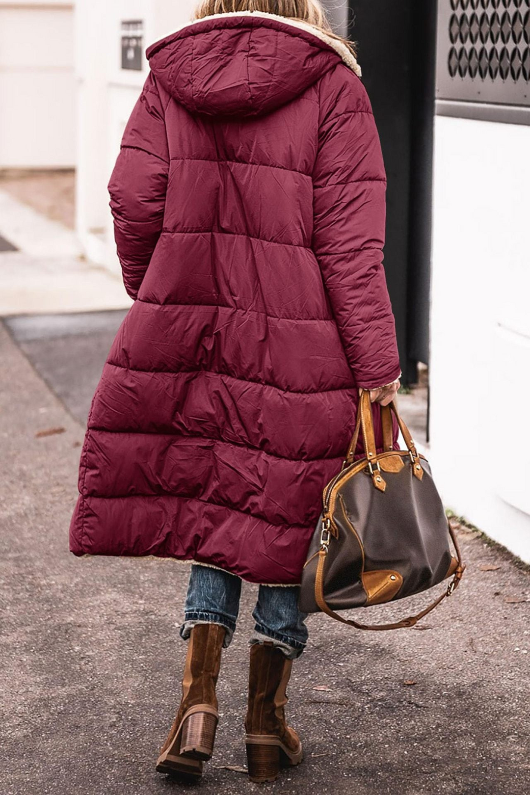 Luna | Elegant Reversible Coat for Women