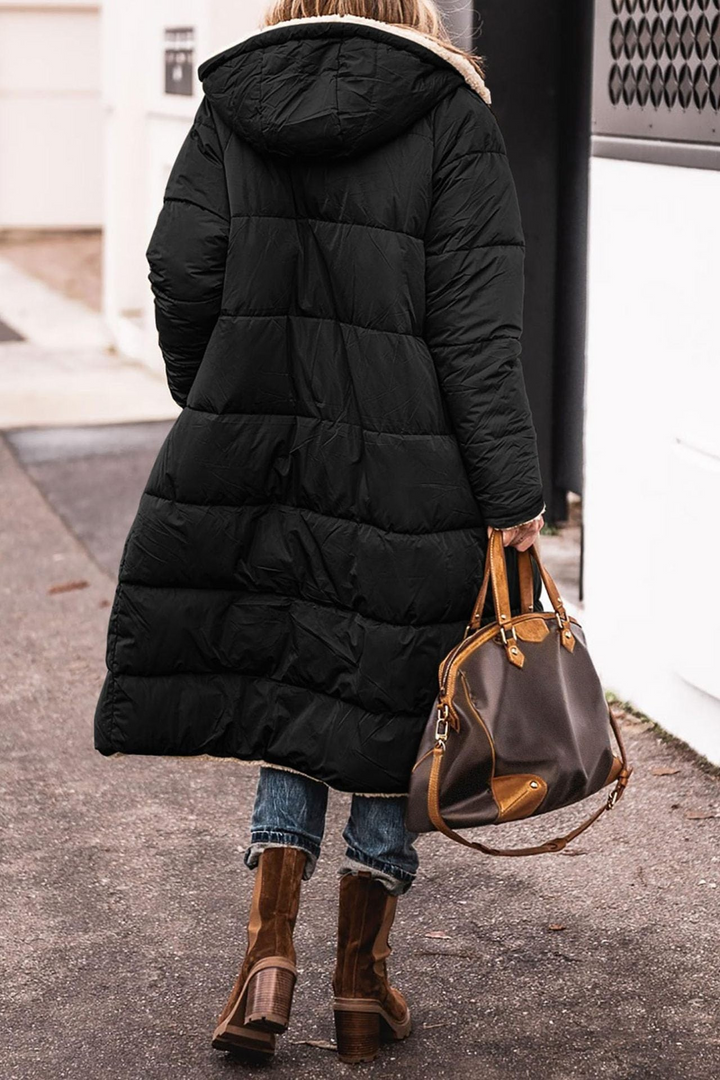 Luna | Elegant Reversible Coat for Women