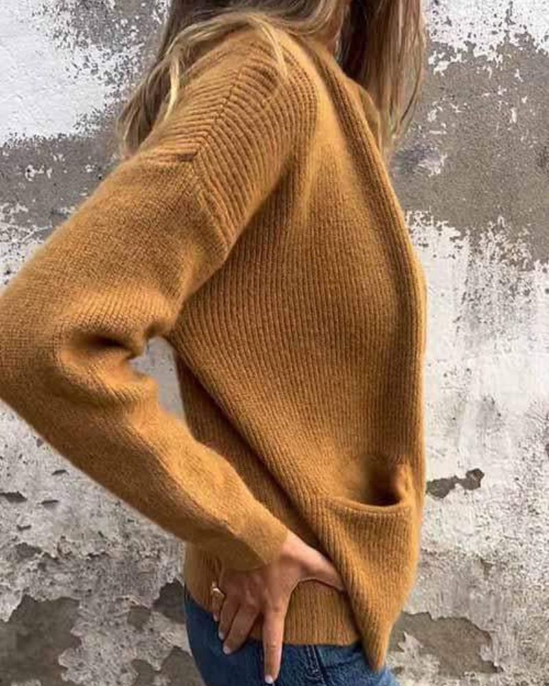 Marsha | Autumn Cardigan With Zipper