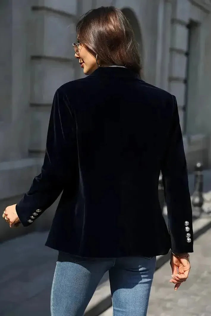 CAMILLE – POLISHED POWER BLAZER