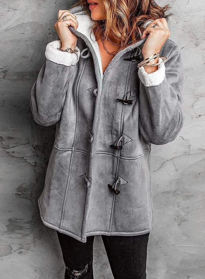 Emily - Elegant Fur-Lined Coat