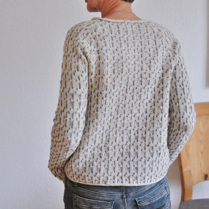 SABRINA – RELAXED TEXTURED KNIT SWEATER