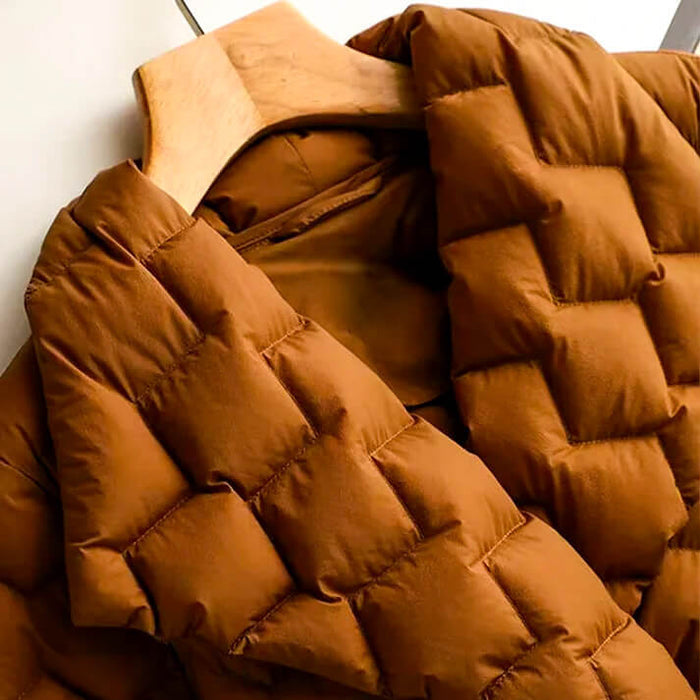 Reina – Stylish Quilted Down Coat