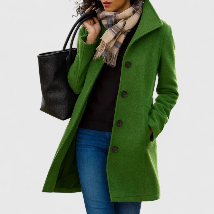 THALIA – TIMELESS SOPHISTICATED PEACOAT