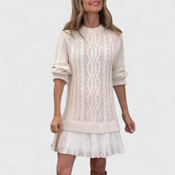 CLAIRE – KNIT SWEATER DRESS