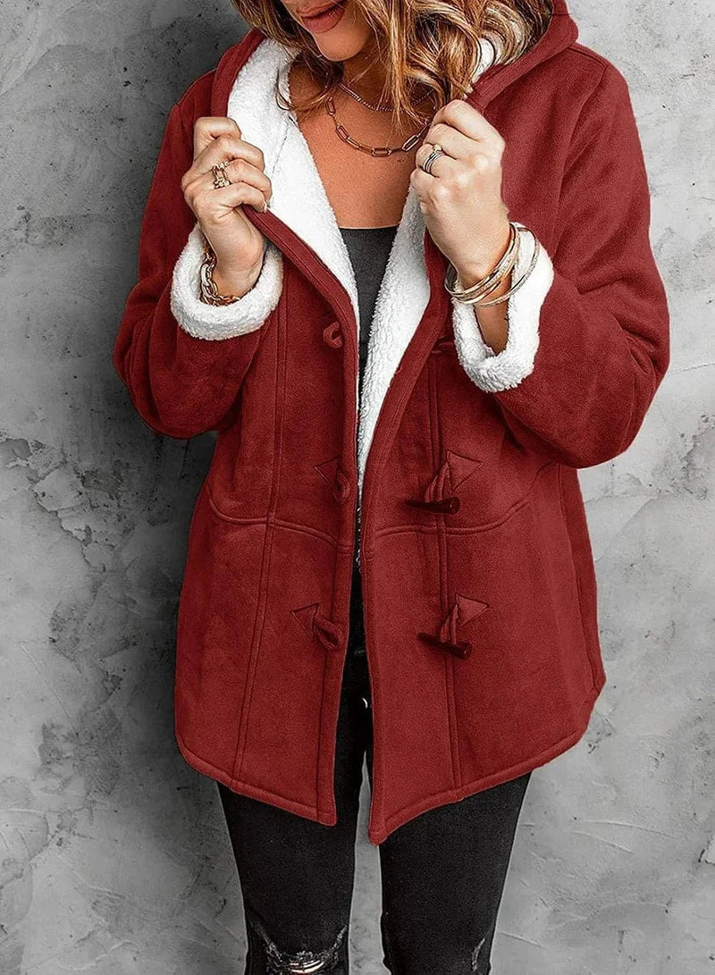 Emily - Elegant Fur-Lined Coat
