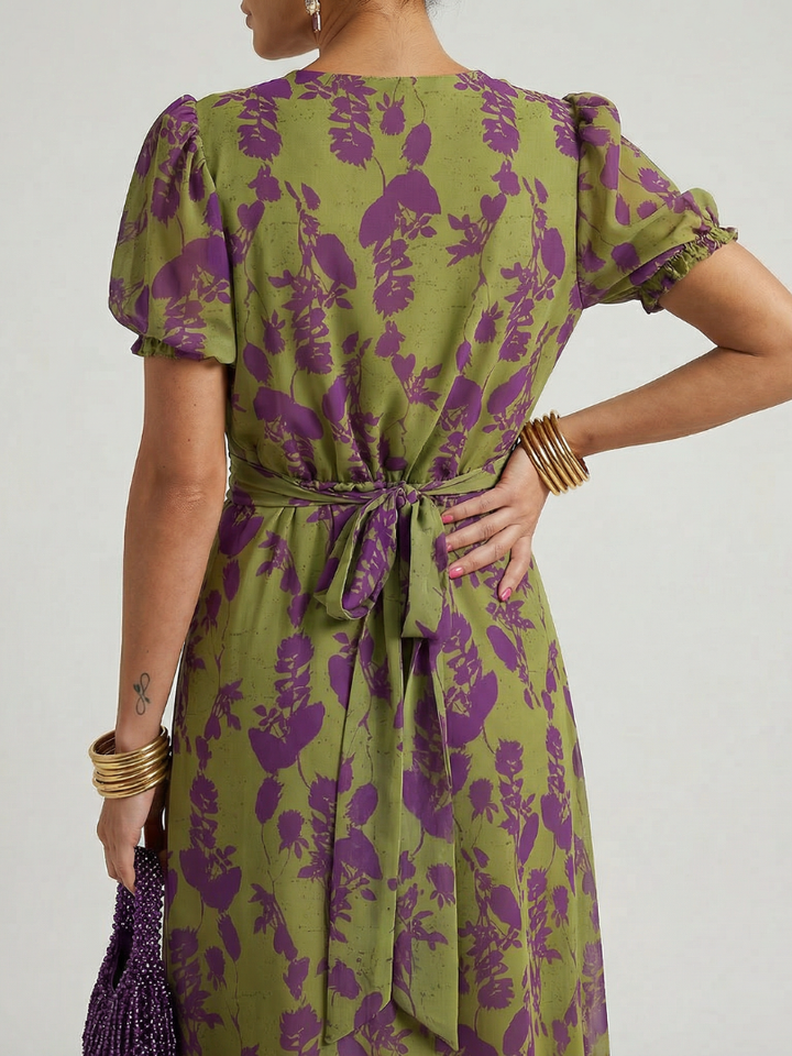 Violet™ | Relaxed Floral Midi Dress