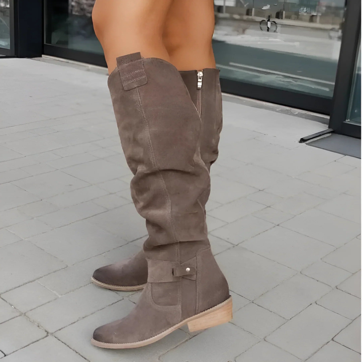 Monroe® | Stylish Suede Knee Boots