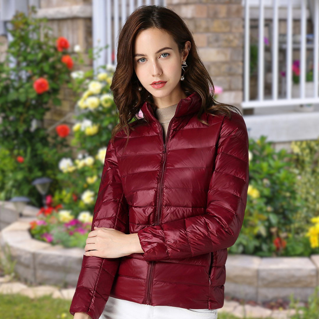 Seraphina | White Down Waterproof Jacket