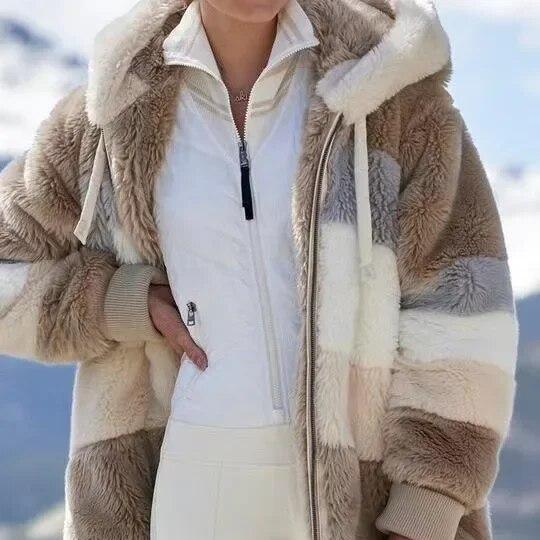 EMMA - SNOW LUXE ZIP HOODIE