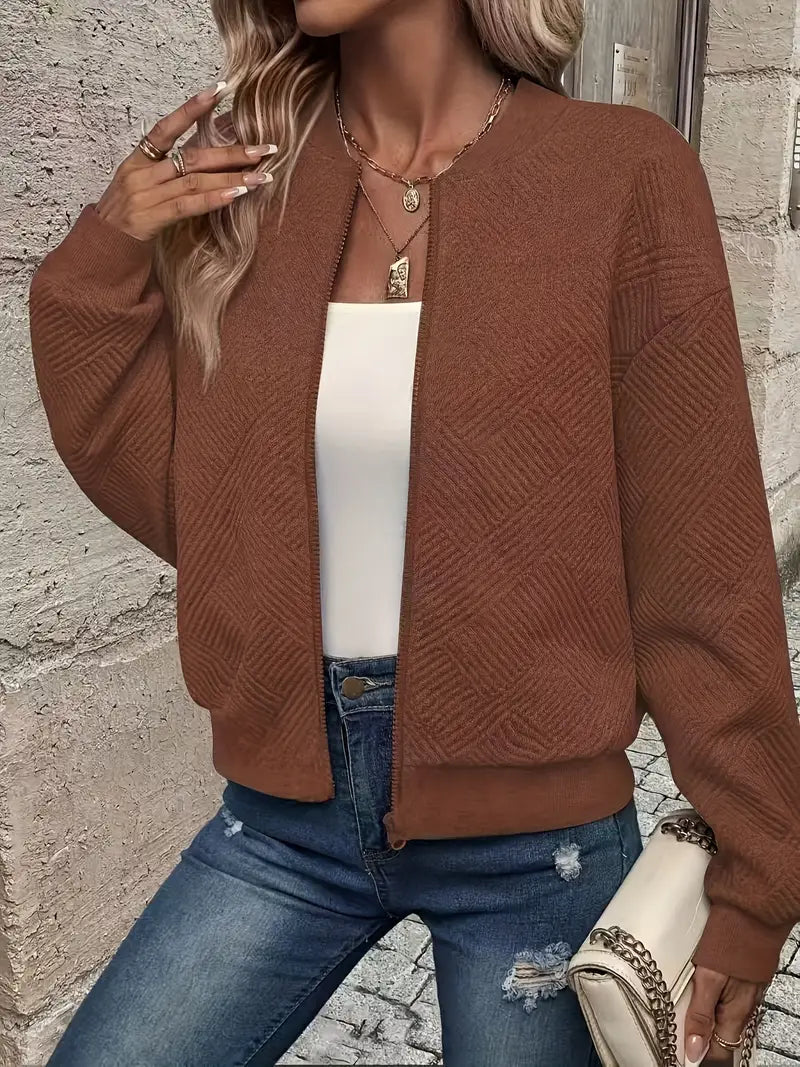 Seraphina – Spring Zipper Jacket