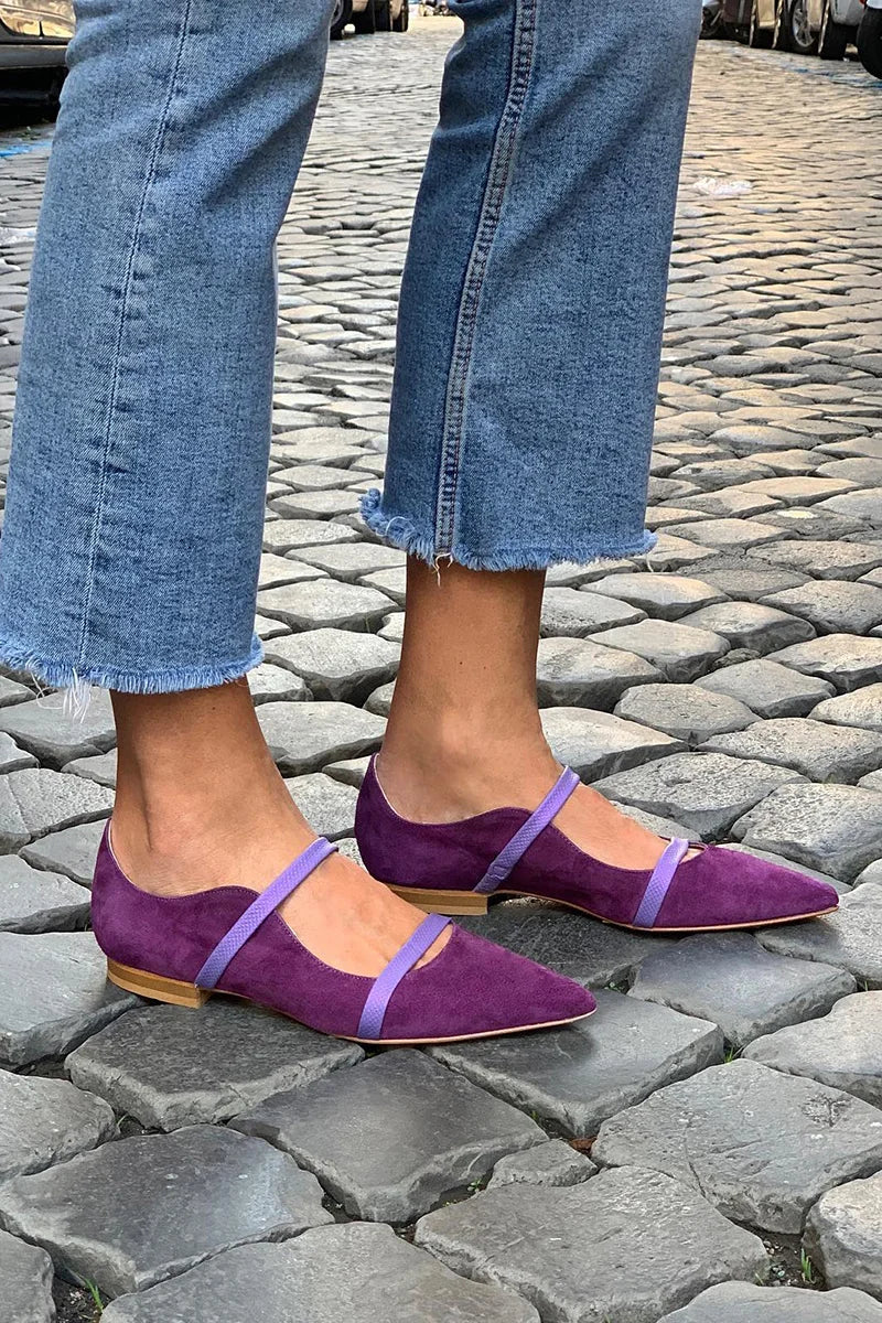 HEEL WITH DOUBLE STRAP