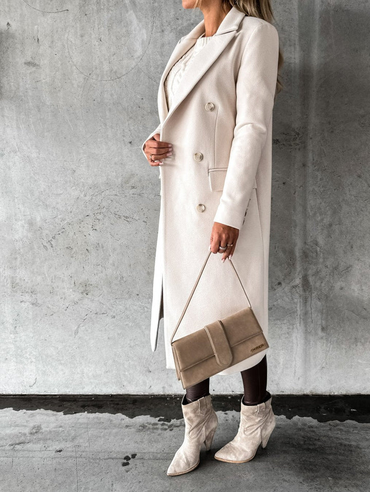 SIERRA – DOUBLE-BREASTED LONG COAT