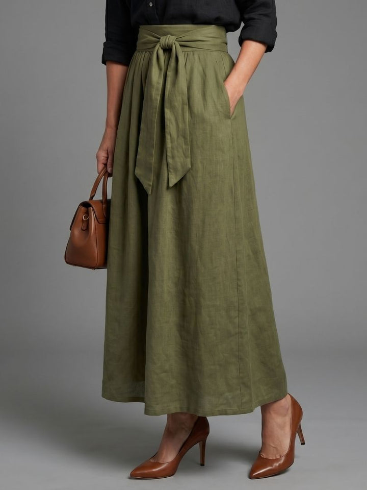 Veronica™ | Two Piece Blouse &amp; Midi Skirt Set