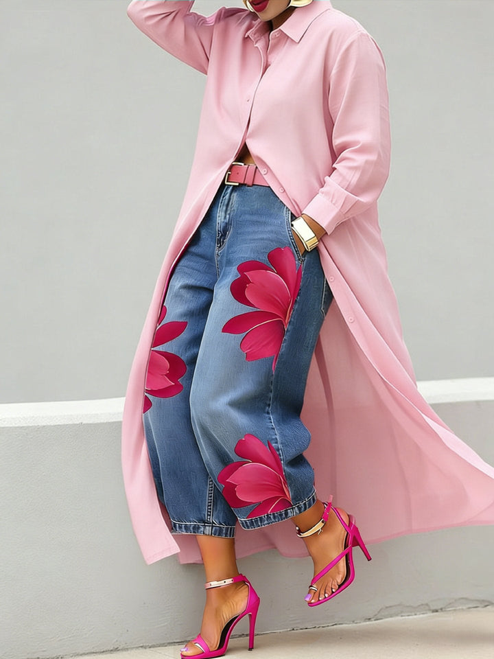 Sophia - Elegant Floral Dress