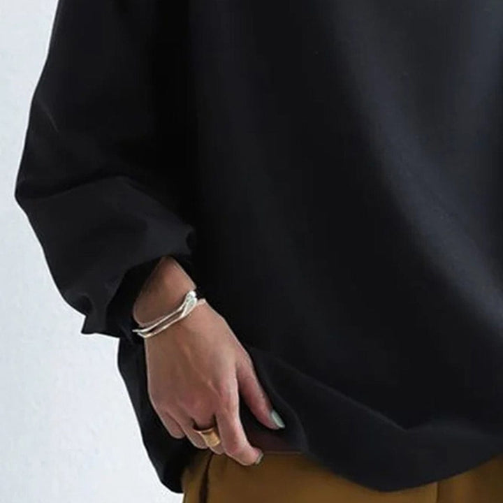 ISABELLA – ELEGANT HIGH-NECK RELAXED SWEATER