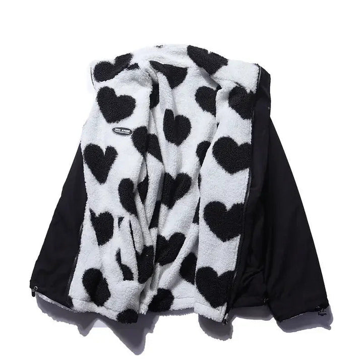 Katrina | Reversible Heart Jacket
