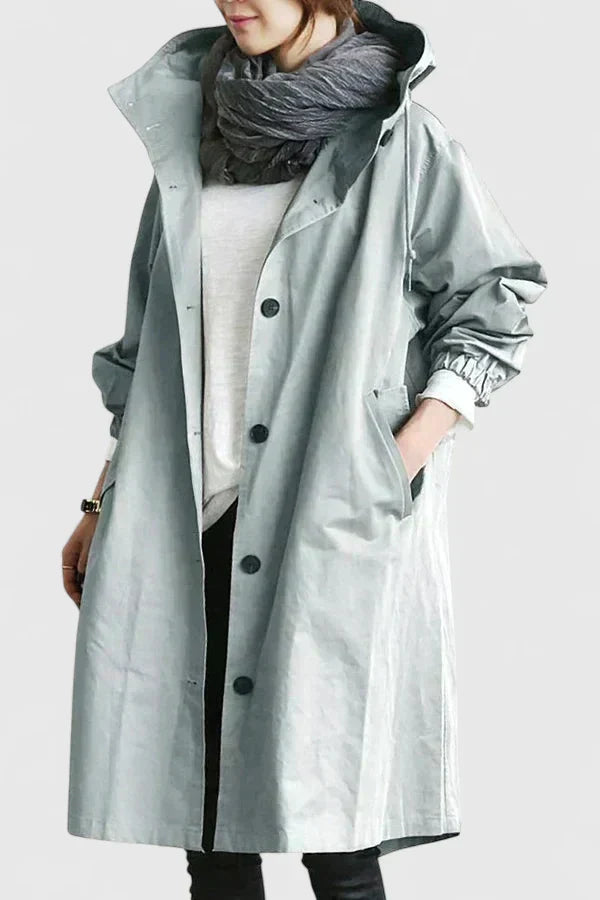 KYLIE – VIBRANT HOODED RAINCOAT