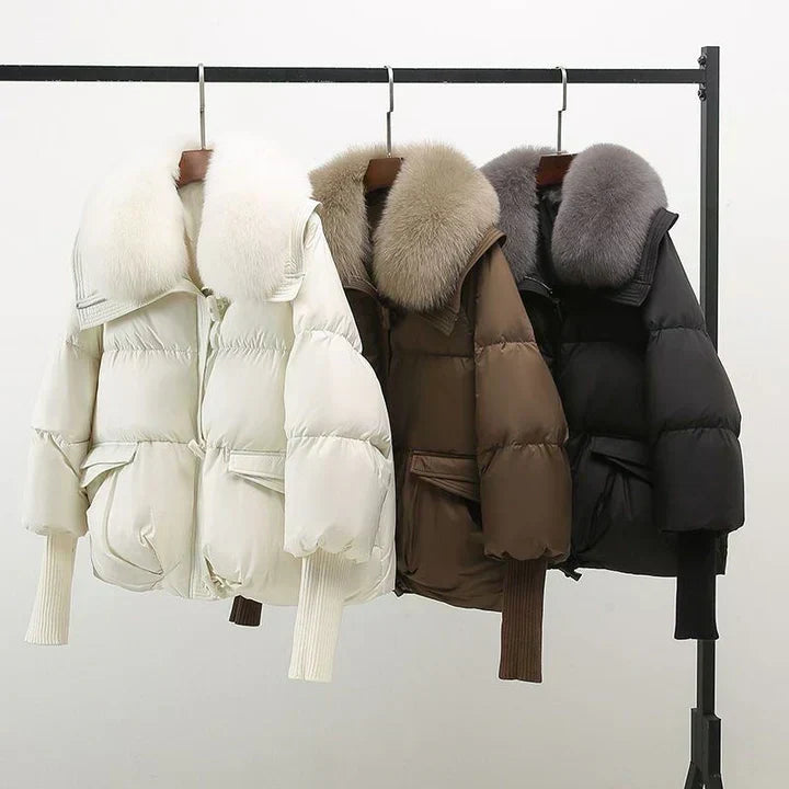 Monika™ - The Elegant Faux Fur Coat