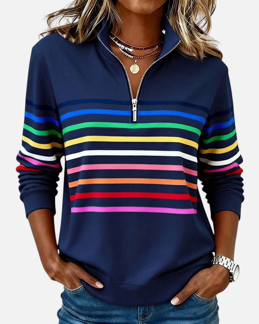 Nina | Striped sweater