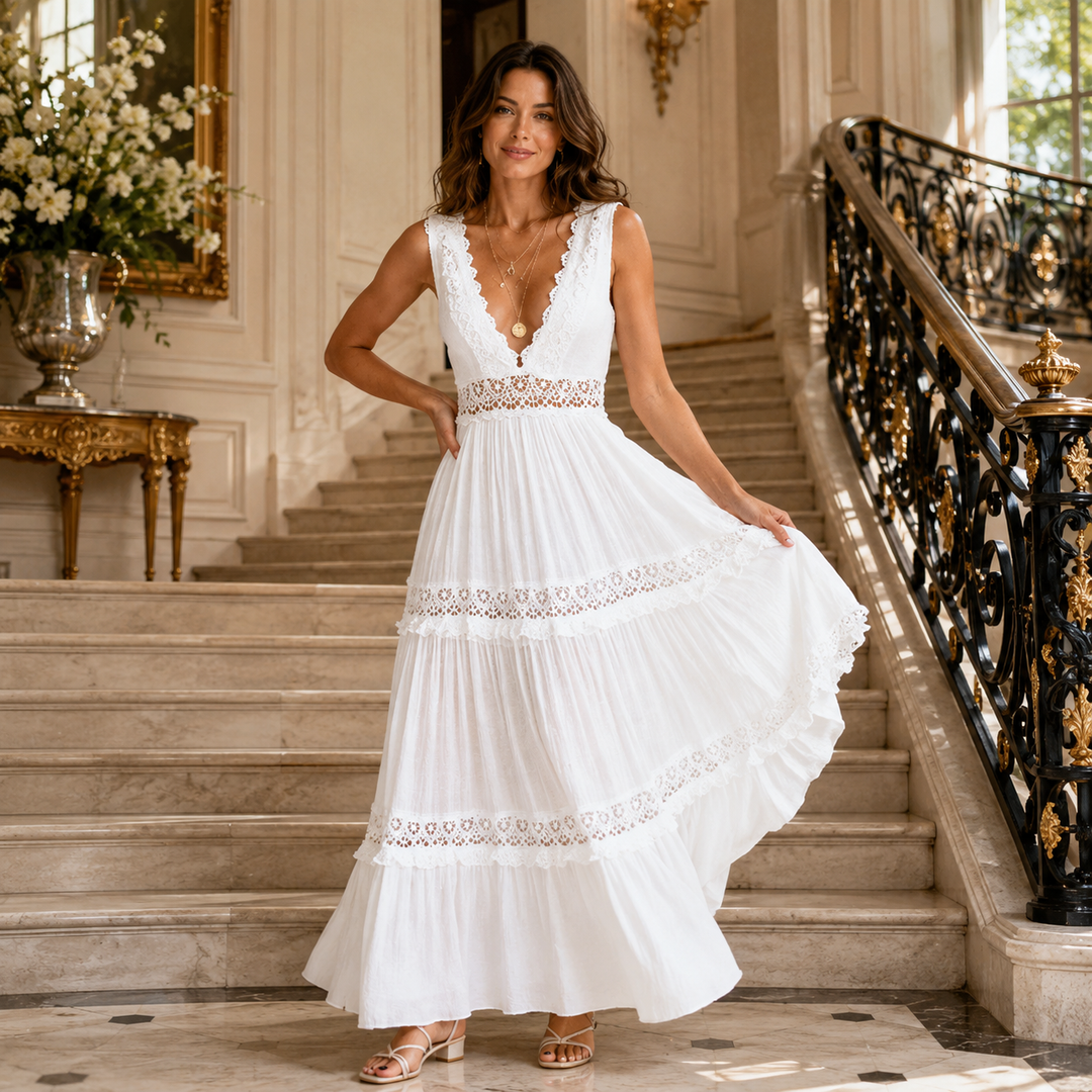 Keishanna I Maxi Boho Dress Flattering