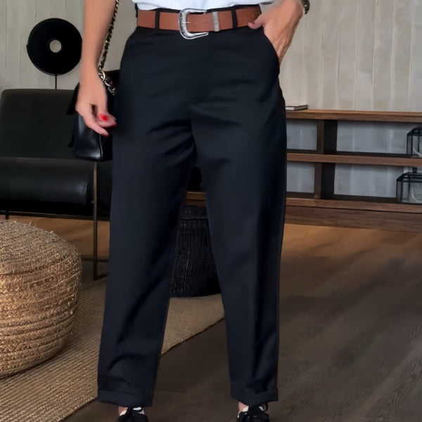 CLARA – CLASSIC TAPERED TROUSERS