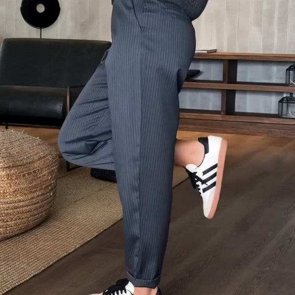 CLARA – CLASSIC TAPERED TROUSERS